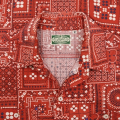 Sugar Cane Made in JP Bandana Shirt Size M