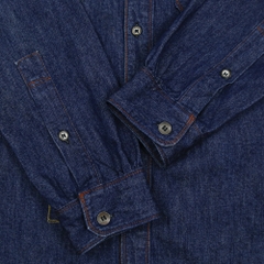 Johnbull Made in JP Selvedge Denim Shirt Size S