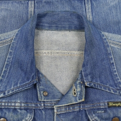 Vtg 70s Wrangler USA Denim Jacket Size S