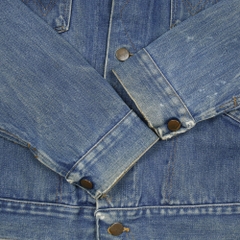 Vtg 70s Wrangler USA Denim Jacket Size S