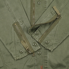 Kurtz Olive Military Style Jacket Size M