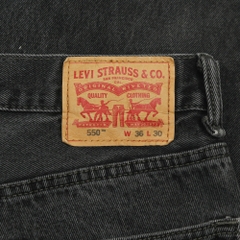 2010s Levi's 550 Black Denim Jeans Size 36