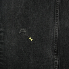 90s Levi's 550 USA Black Denim Jeans Size 28