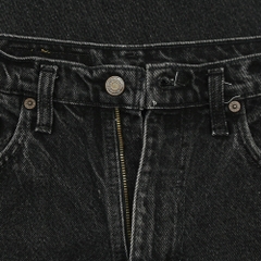 90s Levi's 535 Canada Black Denim Jeans Size 32