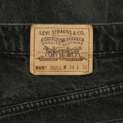 90s Levi's 505 Black Denim Jeans Size 36