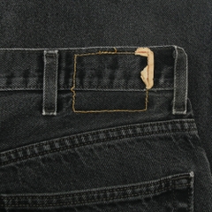 2000s Levi's 505 Black Denim Jeans Size 40