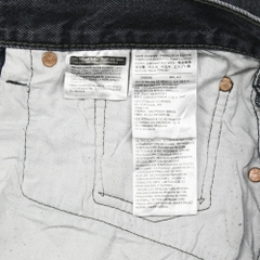 2010s Levi's 501 Black Denim Jeans Size 42