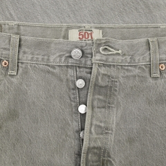 2010s Levi's 501 Gray Denim Jeans Size 38