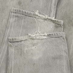 2010s Levi's 501 Gray Denim Jeans Size 38