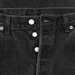 2000s Levi's 501 Black Denim Jeans Size 33