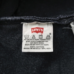 2000s Levi's 501 Black Denim Jeans Size 33