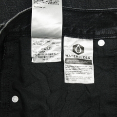 Levi's Premium Black Denim Loose Fit Jeans Size 36