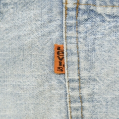 Vtg 80s Levi's 646 Flared Jeans ‘Damage’ Size 31