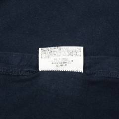 Hanes Beefy-T Comfort Navy L/S T-Shirt Size M