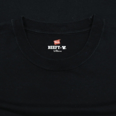 Hanes Beefy-T Comfort Black T-Shirt Size L