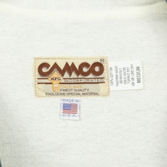 Vtg Camco USA Chambray Sport Jacket Size M