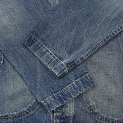 Johnbull Japan Hooded Denim Jacket Size M