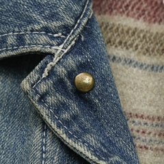 90s Big John Japan Made Denim Chore Coat Size M