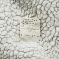 80s Levi's USA Sherpa-lined Black Denim Jacket Size XS