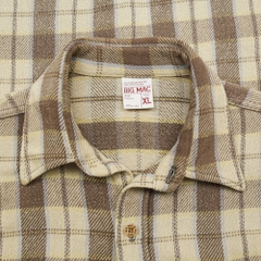 Vintage 70s Big Mac JCPenney Flannel Shirt Size XL