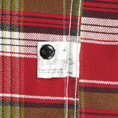 Vanson Cotton Flannel Work Shirt Size M