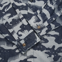 Avirex Type Camo Work Shirt USN Print Size M