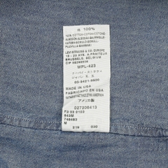 2003 LVC Levi’s Sunset Shirt Chambray Size M