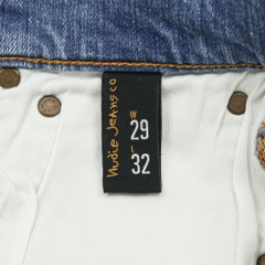 Nudie Jeans Denim Thin Finn Rebel Blues Size 29