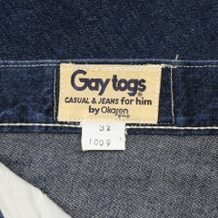 Vtg Gay Togs Japan Denim Painter Pants Size 31