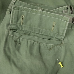 CAB Clothing Olive Sateen Utility Pants Size S (29-31)