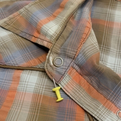 Schott NYC Plaid Western Shirt Size M