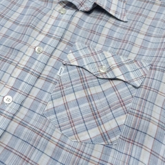 Vtg 80s Levi's Olympic Games Plaid Shirt Size L