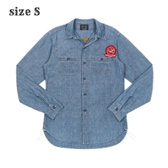 White Line Japan Chambray Work Shirt Size S