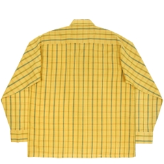 60s Vintage Sears Perma Prest Plaid Shirt Size L