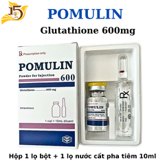 Thuốc tiêm Pomulin - Glutathione 600mg