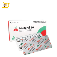 Abuterol 30 - Thuốc điều trị các bệnh hô hấp