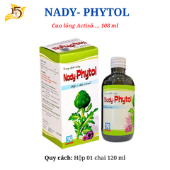 Nady-Phytol Dung dịch uống cao lỏng Actisô
