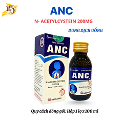 ANC 100ml - N- Acetylcystein Thuốc tiêu đờm