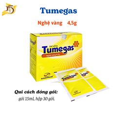 Thuốc Tumegas - Bột nghệ vàng hỗ trợ điều trị viêm loét dạ dày
