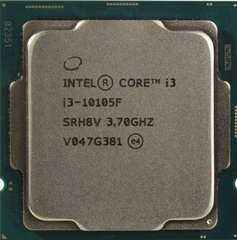 Bộ xử lý Intel® Core™ i3-10105F bộ nhớ đệm 6M, lên đến 4,40 GHz (Tray)