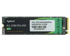 Ổ CỨNG SSD APACER AS2280P4 512GB PCIE NVME 3X4