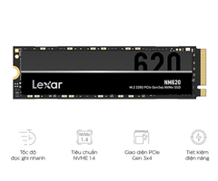Ổ CỨNG SSD LEXAR NM620 256GB M.2 2280 PCIE 3.0X4