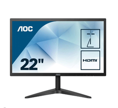 MÀN HÌNH AOC 22B1HS/74 (21.5 INCH/FHD/IPS/60HZ/5MS/250 NITS/HDMI+VGA)