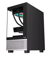 VỎ CASE MIK AETHER BLACK (MATX/MID TOWER/MÀU ĐEN)