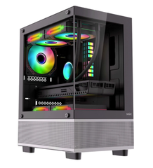 VỎ CASE MIK AETHER BLACK (MATX/MID TOWER/MÀU ĐEN)