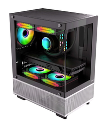 VỎ CASE MIK AETHER BLACK (MATX/MID TOWER/MÀU ĐEN)