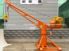 Khung cẩu xoay 360 độ 1.5 tấn