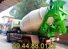 Bồn trộn bê tông 4m3 gắn xe tải