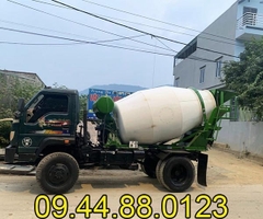 Bồn trộn bê tông 5m3 gắn xe tải