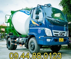 Bồn trộn bê tông 8m3 gắn xe tải